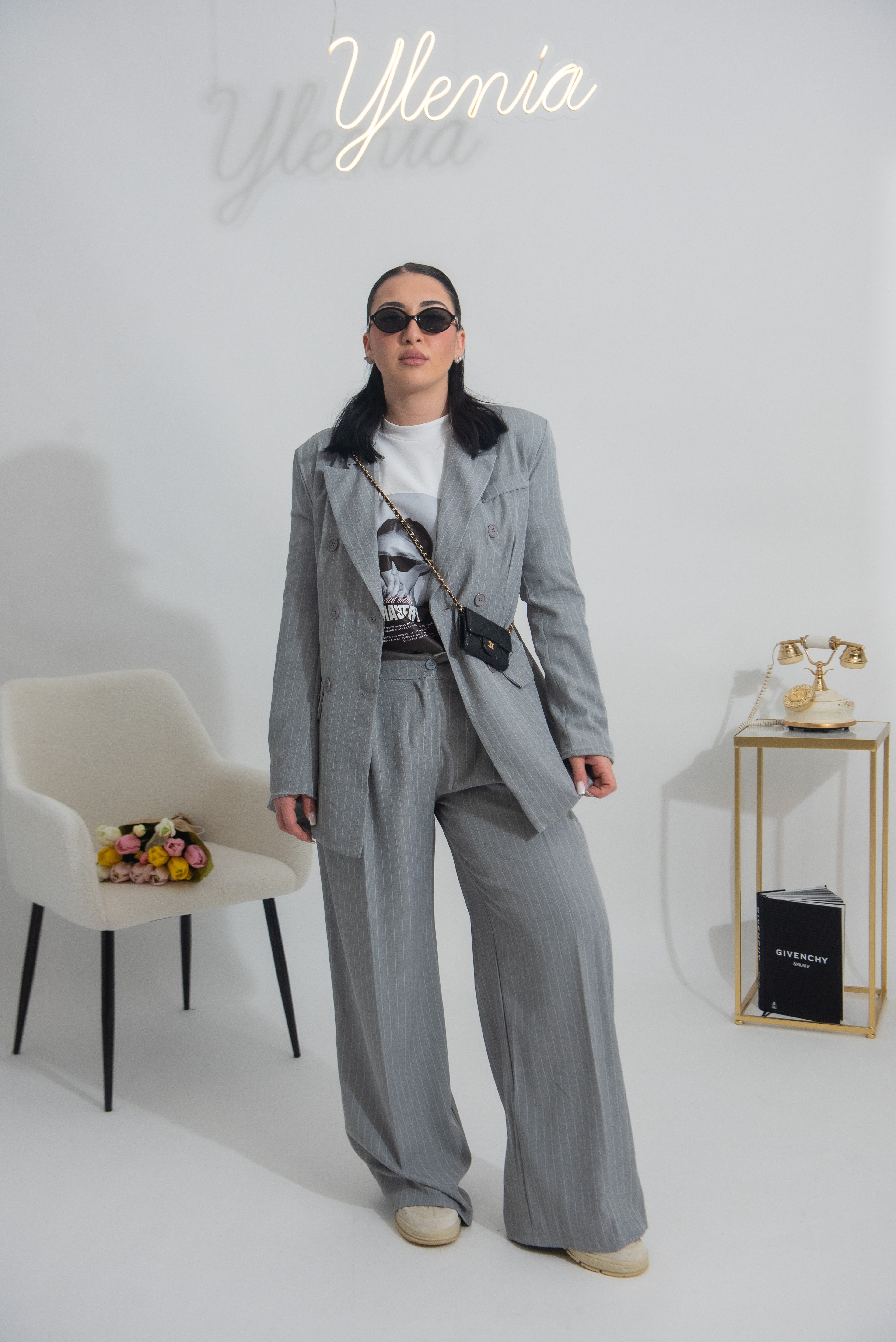 Tailleur Gessato