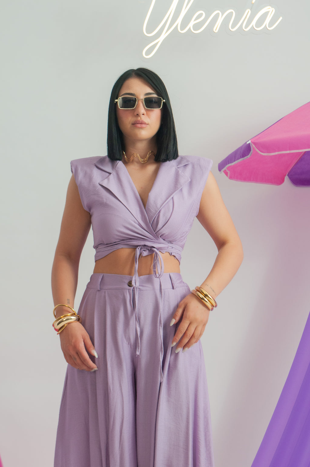 Tailleur crop