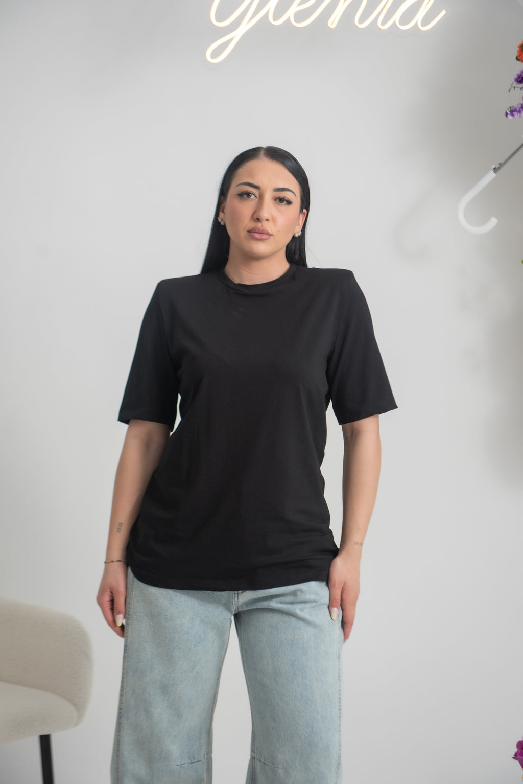 T-shirt spallina