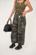Jeans cargo militare