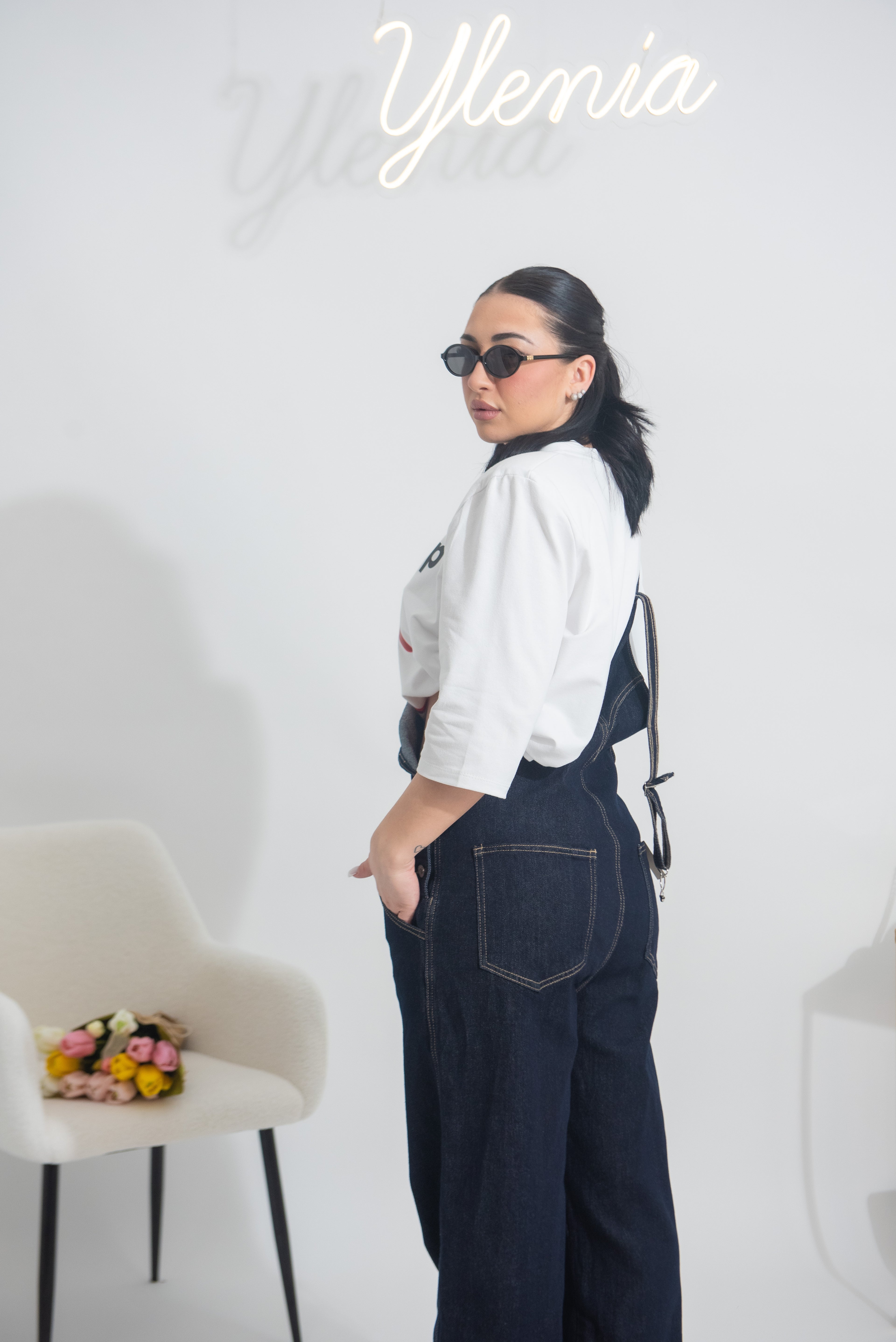Salopette denim