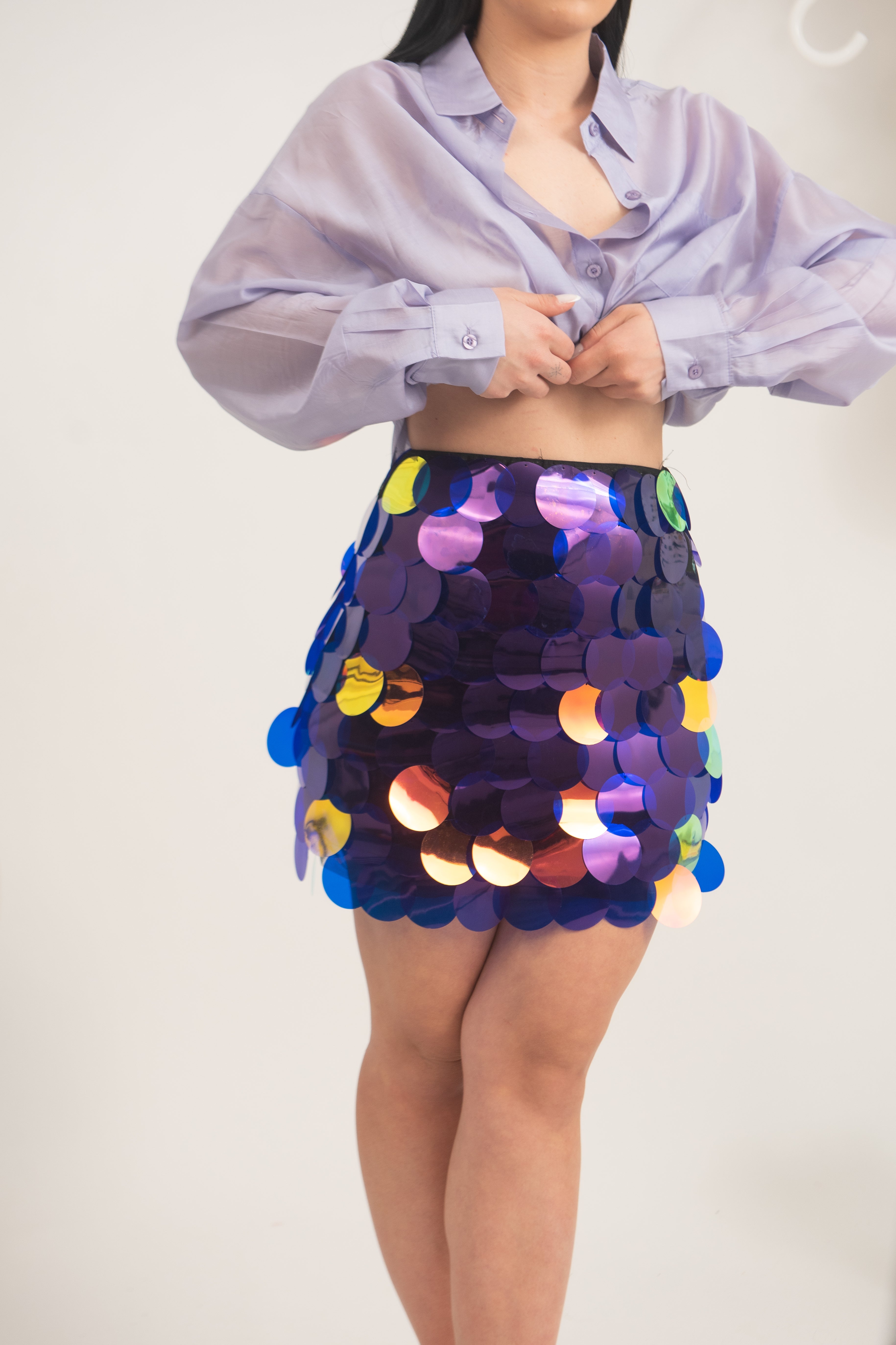 Gonna Maxi Paillettes
