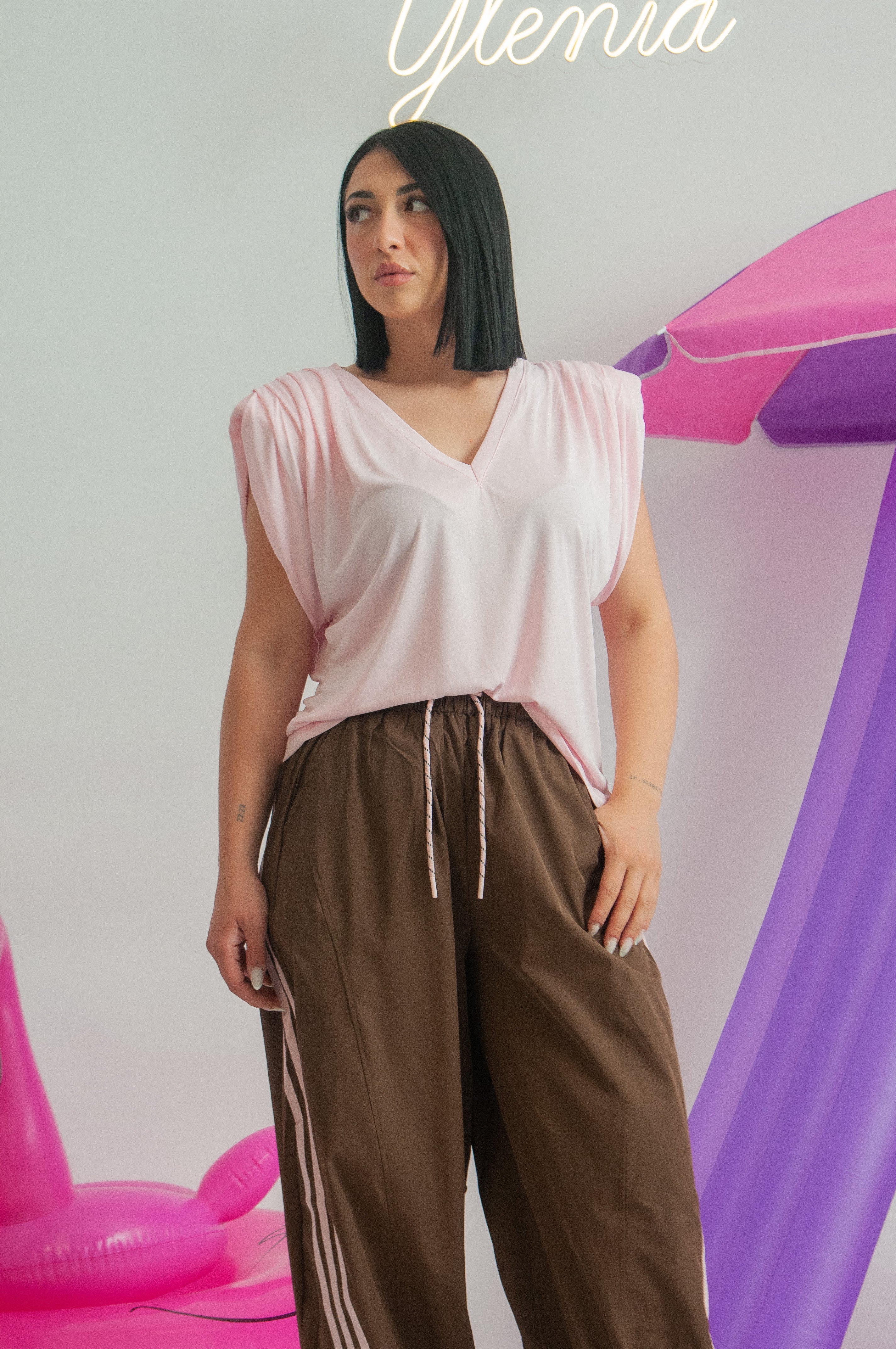 T-shirt scollo V