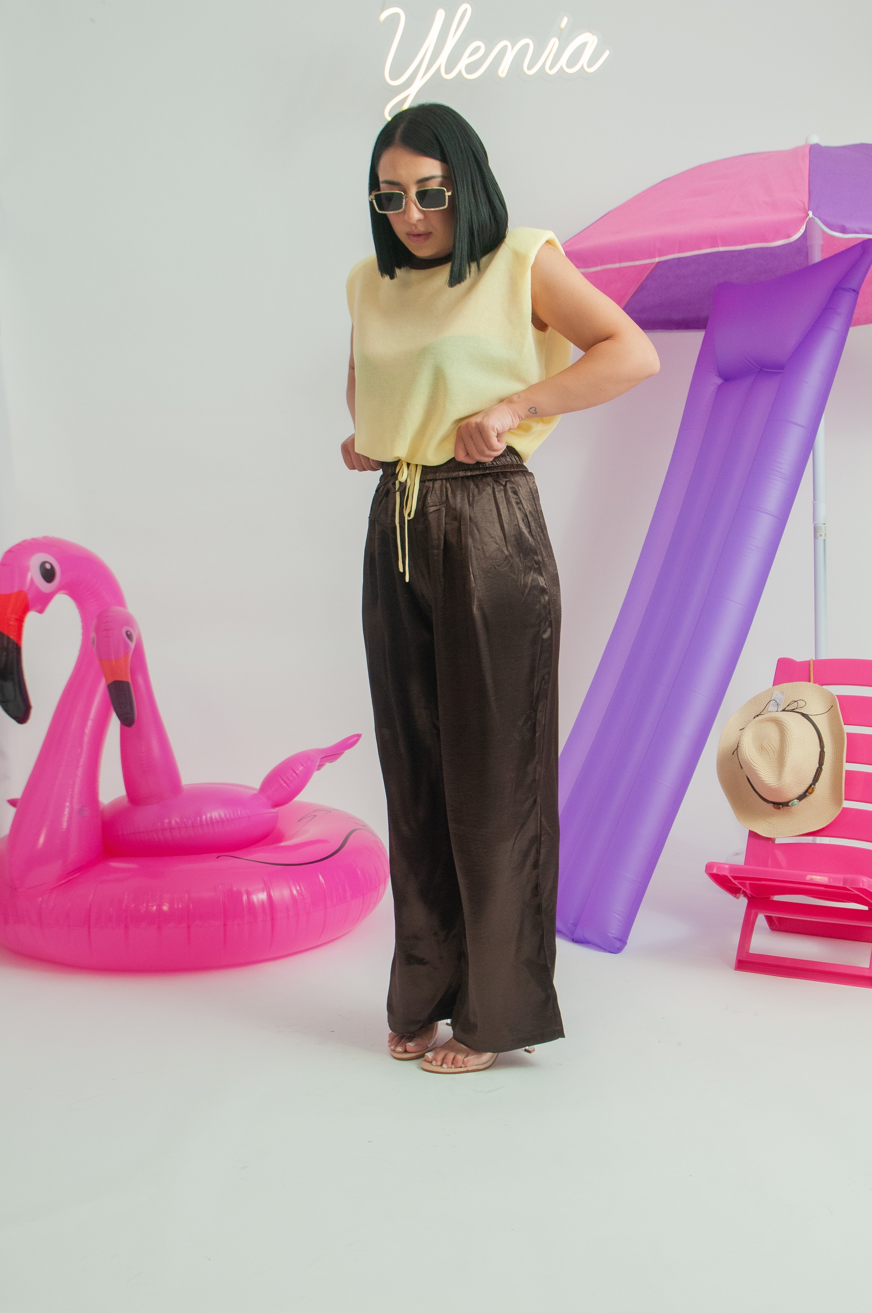 Pantalone in Raso