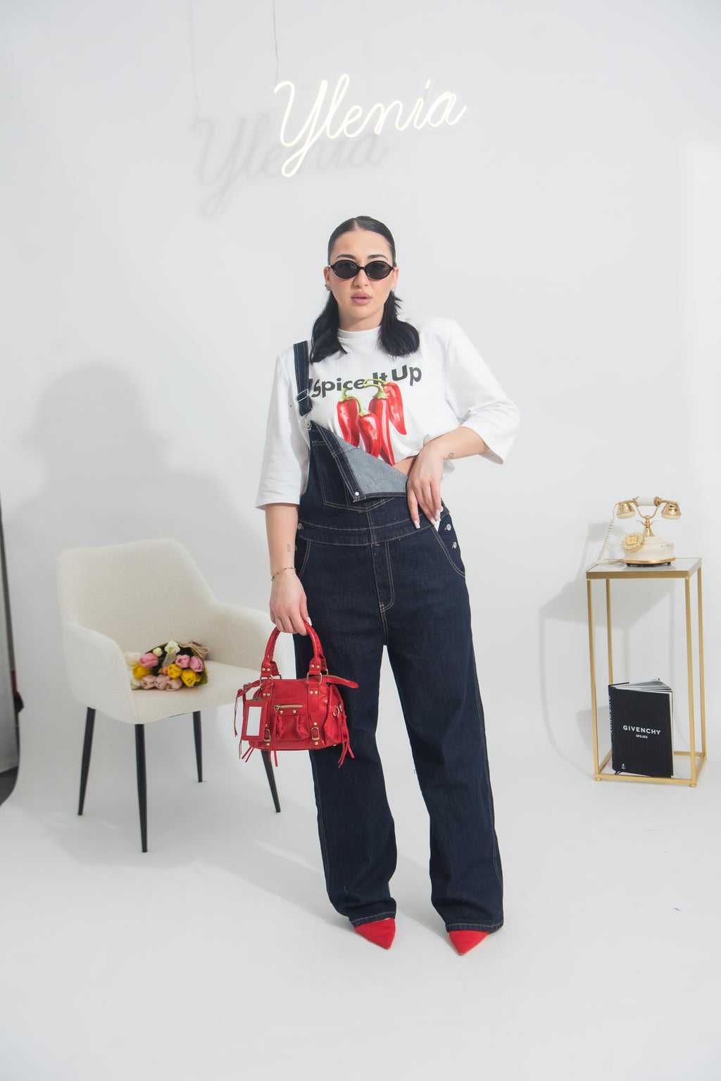 Salopette denim