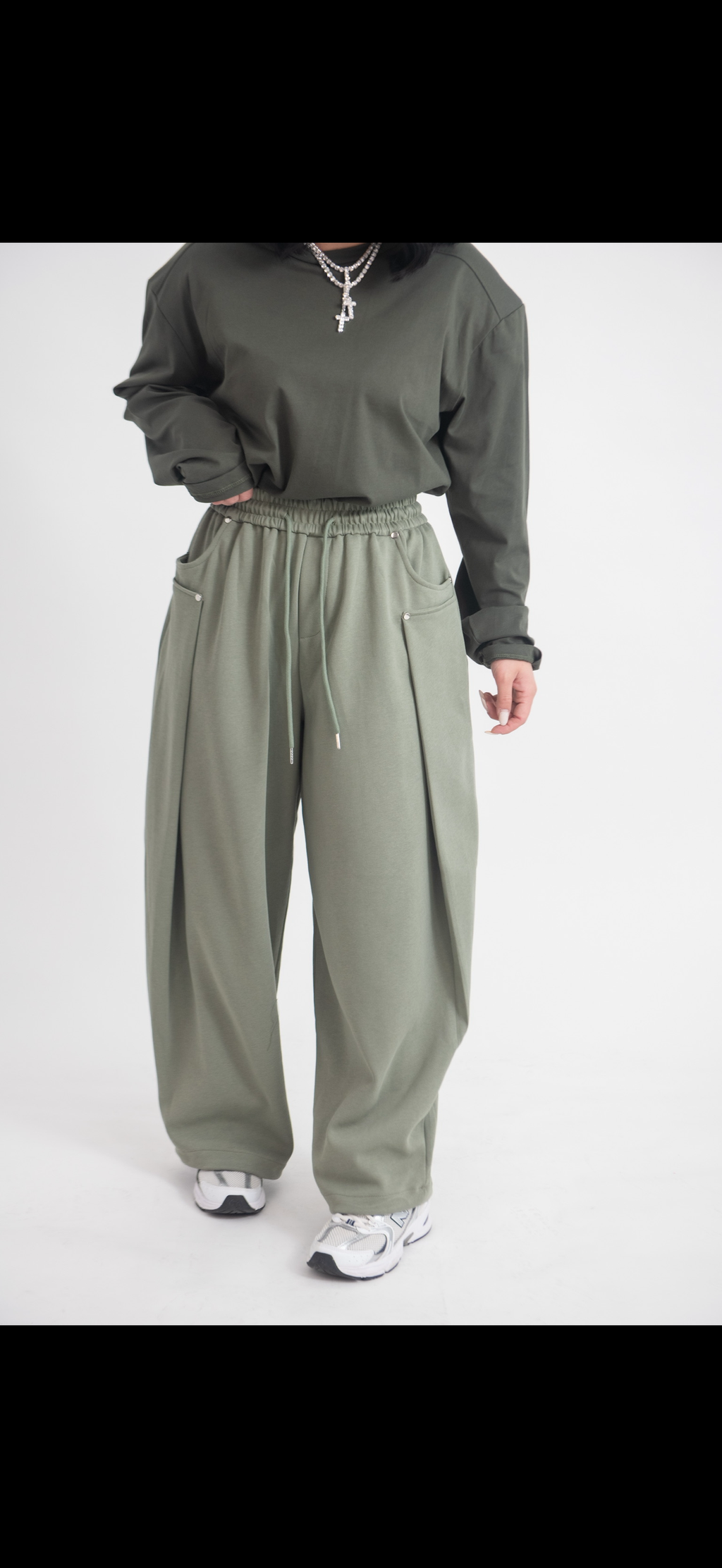 Pantalone tuta Green