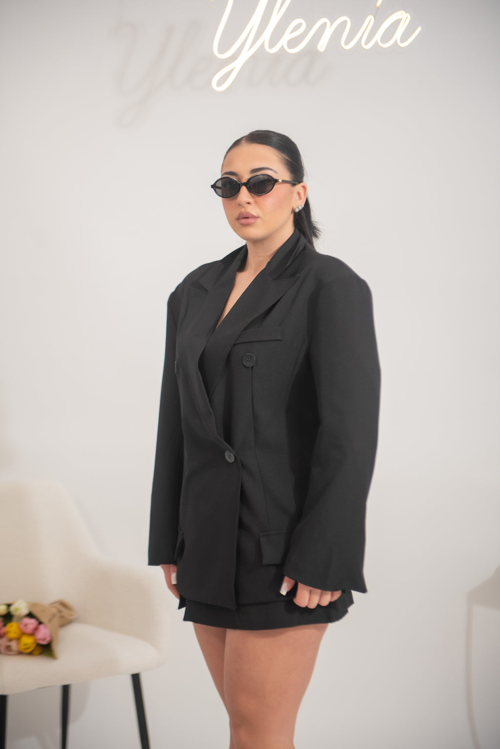 Blazer over