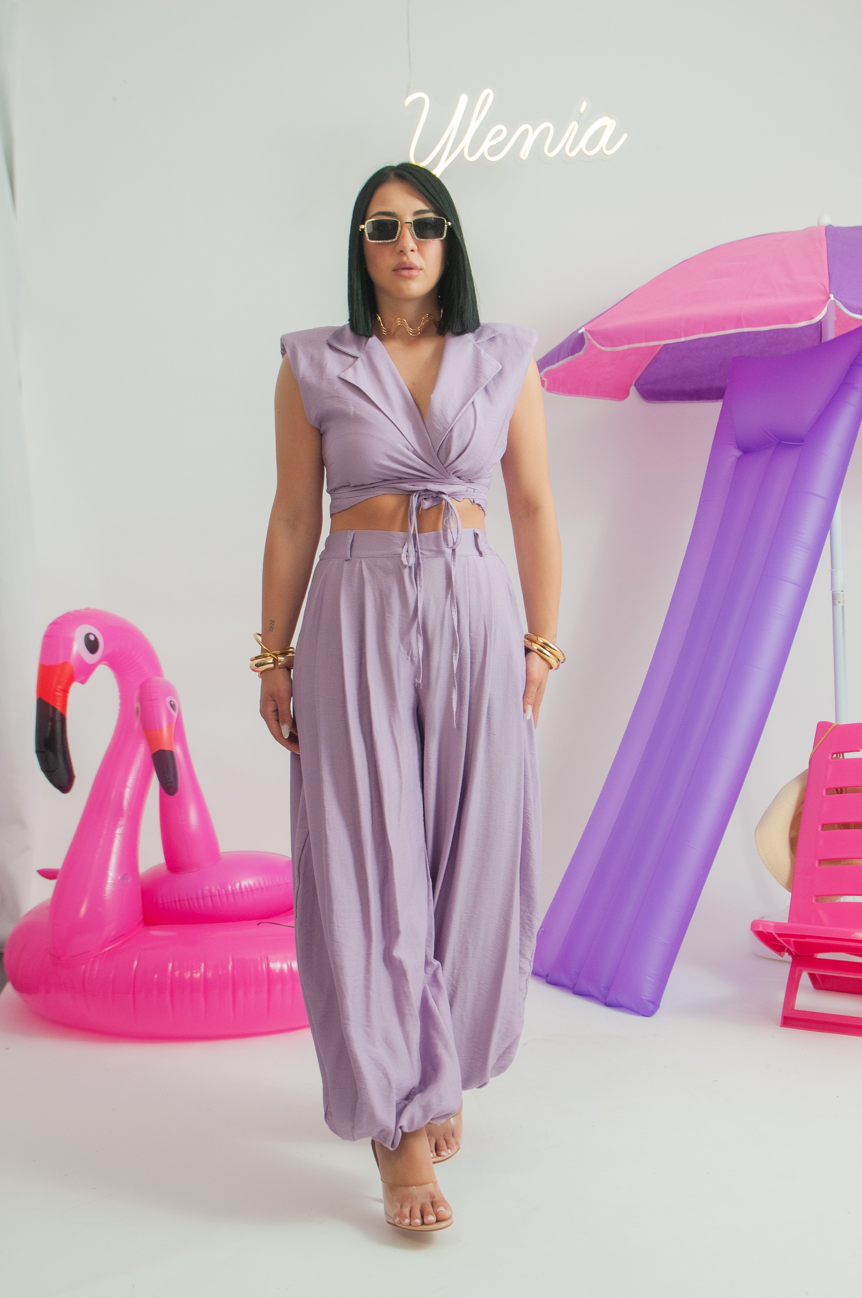 Tailleur crop