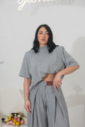 Maxi T-shirt con Spalline